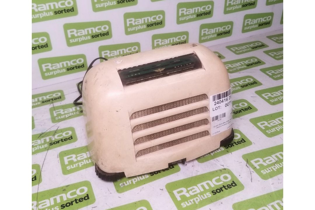 Kolster-Brandes (KB) FB10 bakelite toaster radio - Image 1 of 3