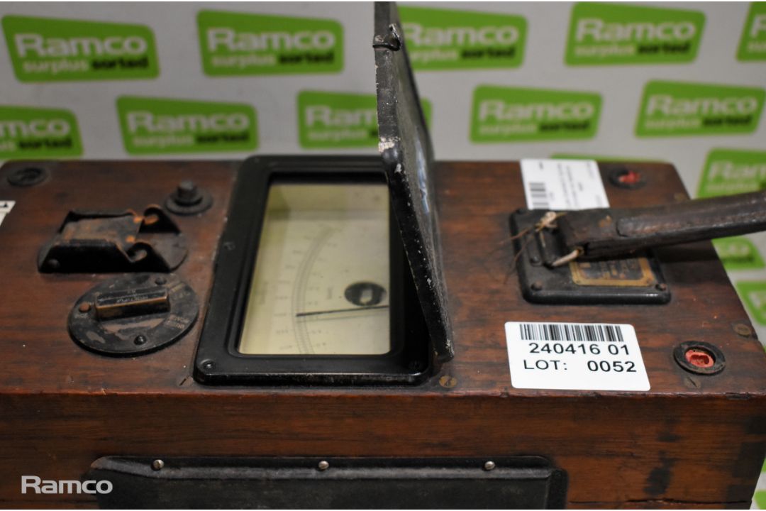 Ducter Evershed & Vignoles Ohmmeter low resistance tester - Image 8 of 8