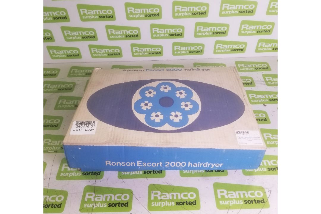 Ronson Escort 2000 hairdryer with comb, brush and setting hood - Image 3 of 3