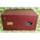Collaro Tape Transcriptor in burgundy case with a hinged lid and carry handle - Image 11 of 12