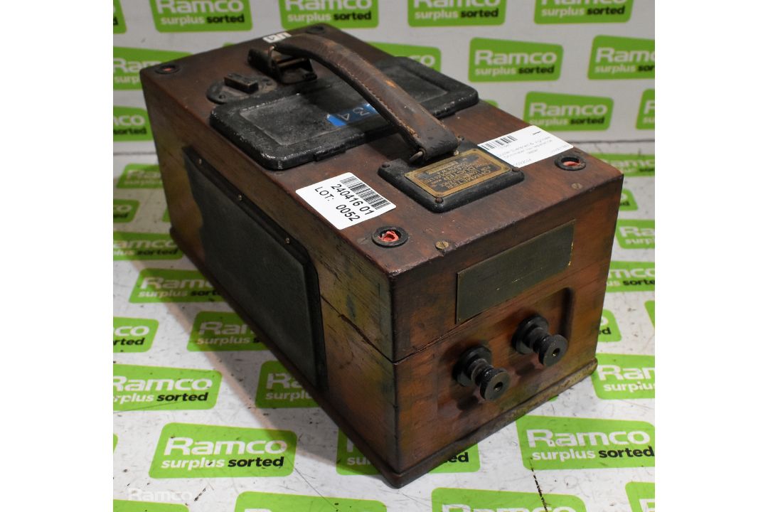 Ducter Evershed & Vignoles Ohmmeter low resistance tester - Image 2 of 8