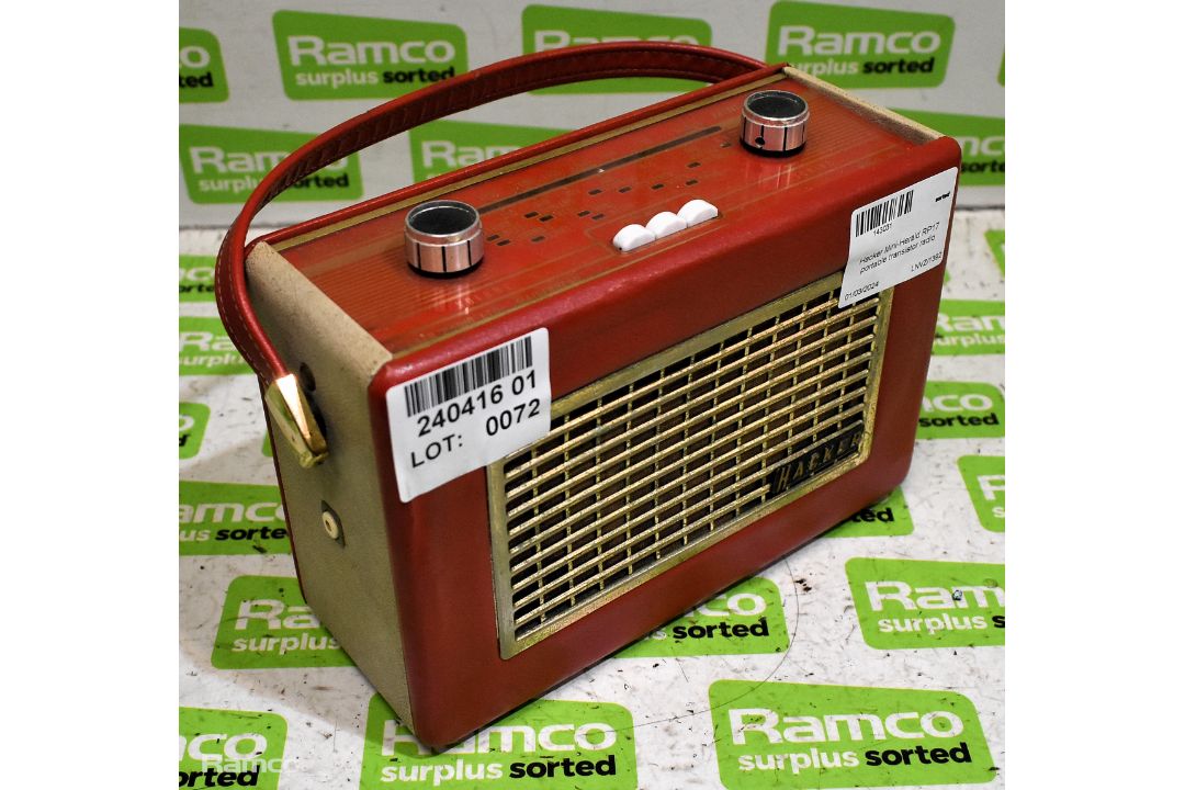 Hacker Mini-Herald RP17 portable transistor radio - Image 3 of 6