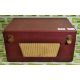 Collaro Tape Transcriptor in burgundy case with a hinged lid and carry handle - Image 9 of 12