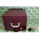 Collaro Tape Transcriptor in burgundy case with a hinged lid and carry handle - Image 7 of 12