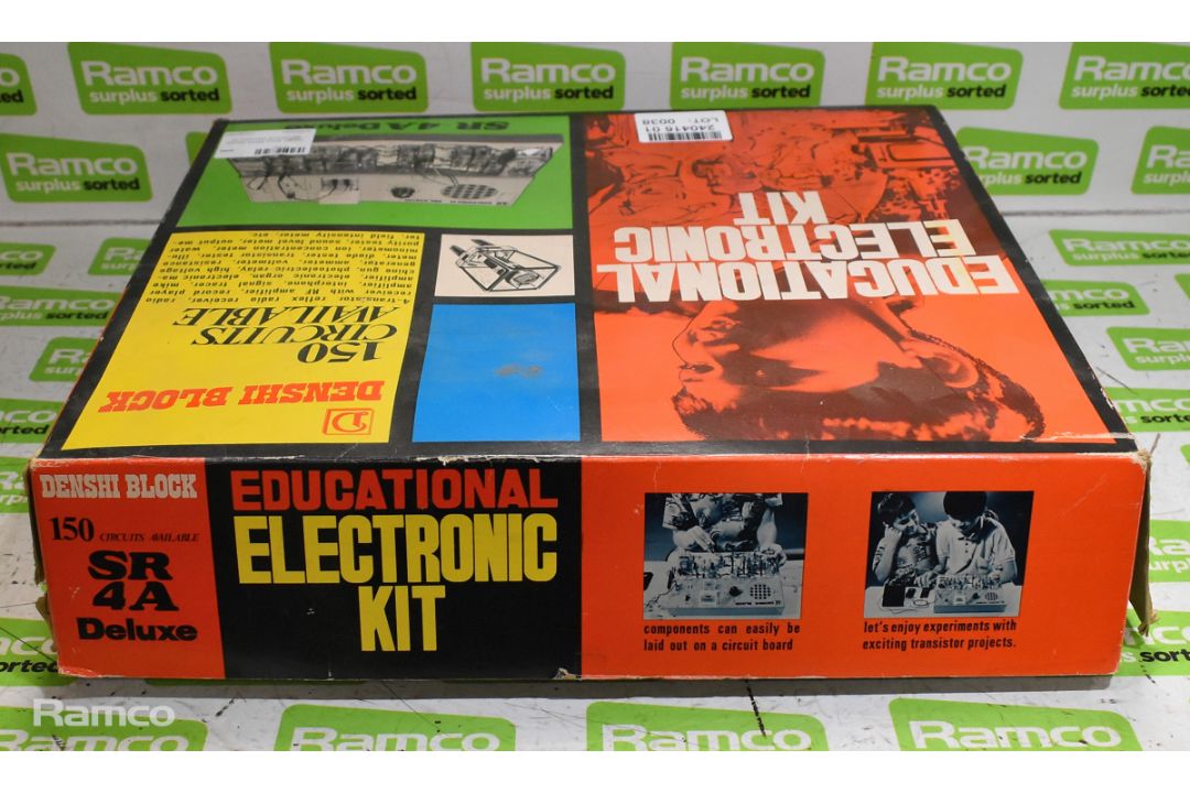 Denshi Block SR4A Deluxe educational electronic kit - Image 9 of 9