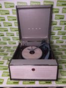 Bush Monarch SRP 31D valve portable record player