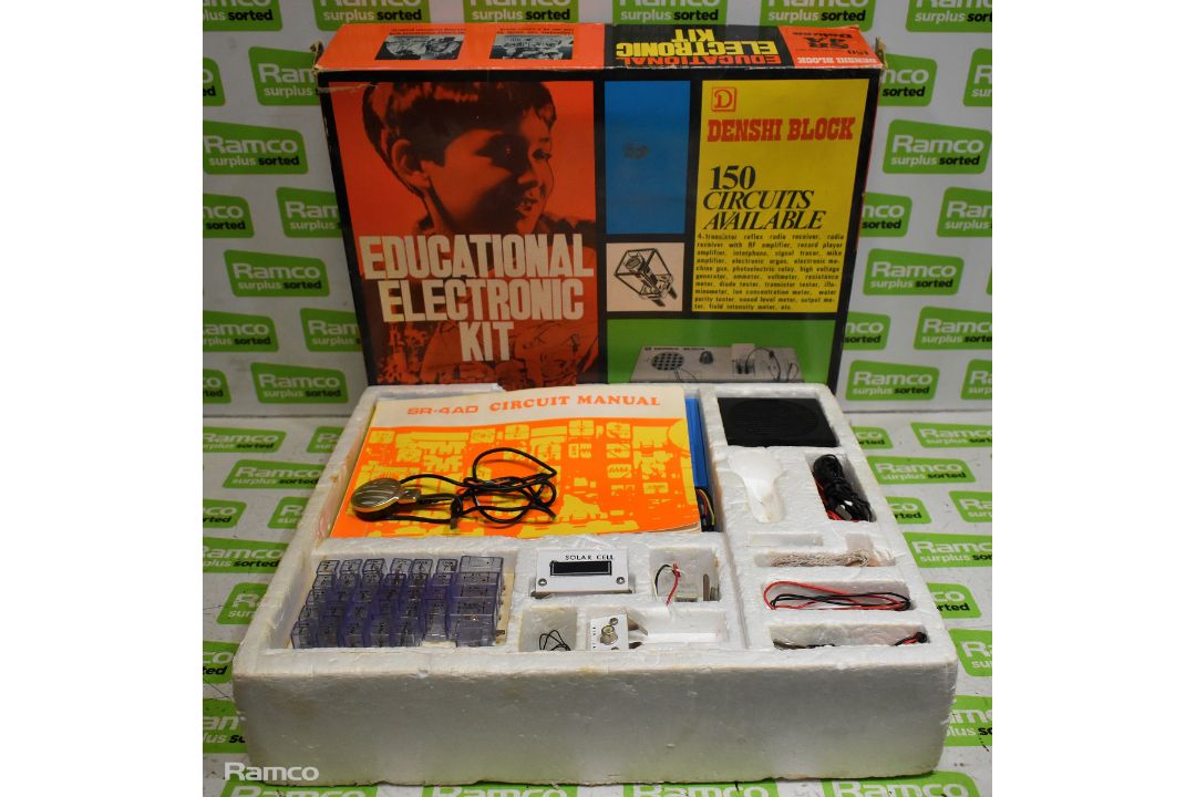 Denshi Block SR4A Deluxe educational electronic kit - Image 2 of 9