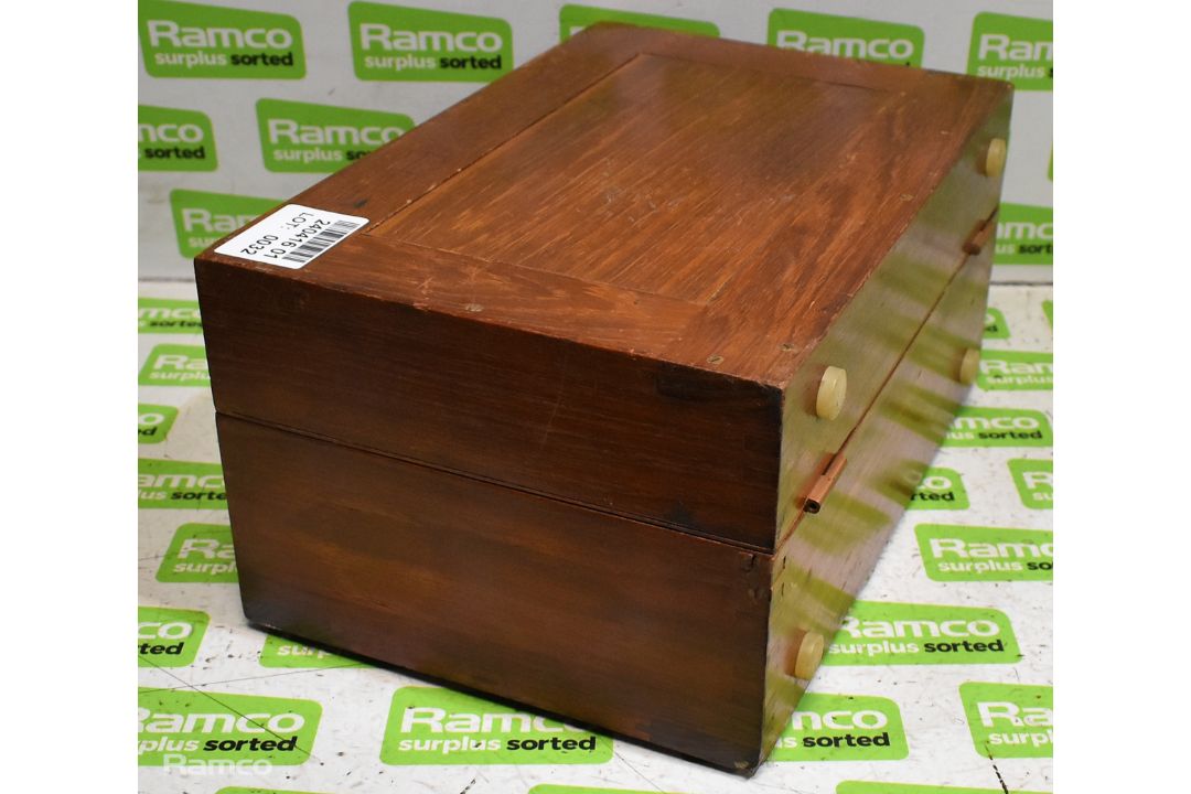 Cambridge Type 24488 portable potentiometer in wooden box - Image 6 of 11