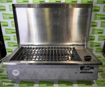 Seaward Products 18501404 stainless steel electric grill - W 560 x D 320 x H 160mm