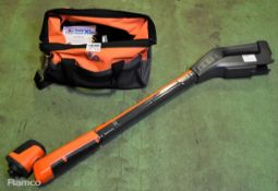 IVO Power Brush XXL hand scrubber - cordless battery powered with attachments and bag