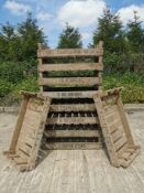 10x Wooden potato chitting trays - W 760 x D 460 x H 160mm