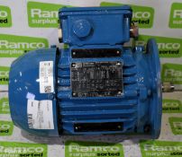 WEG W22Xec 71-02 3 phase electric motor