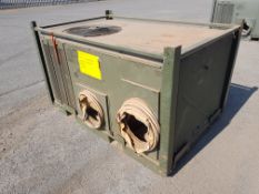 Acclimatise 15kW cooling or heating Environment Control Unit (ECU) - W 1810 x D 1180 x H 1010mm