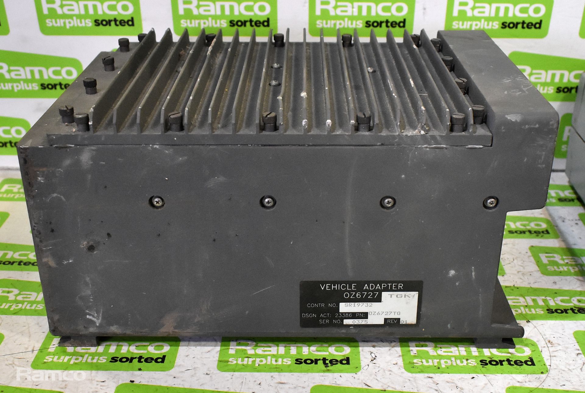 Racal military radio vehicle interface and Elektron C3/20 - Image 3 of 8