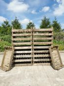 20x Wooden potato chitting trays - W 760 x D 460 x H 160mm