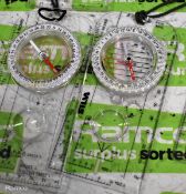 10x Silva Expedition 4 compasses (bubbles inside)
