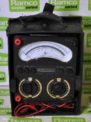 Avometer multimeter in carry case