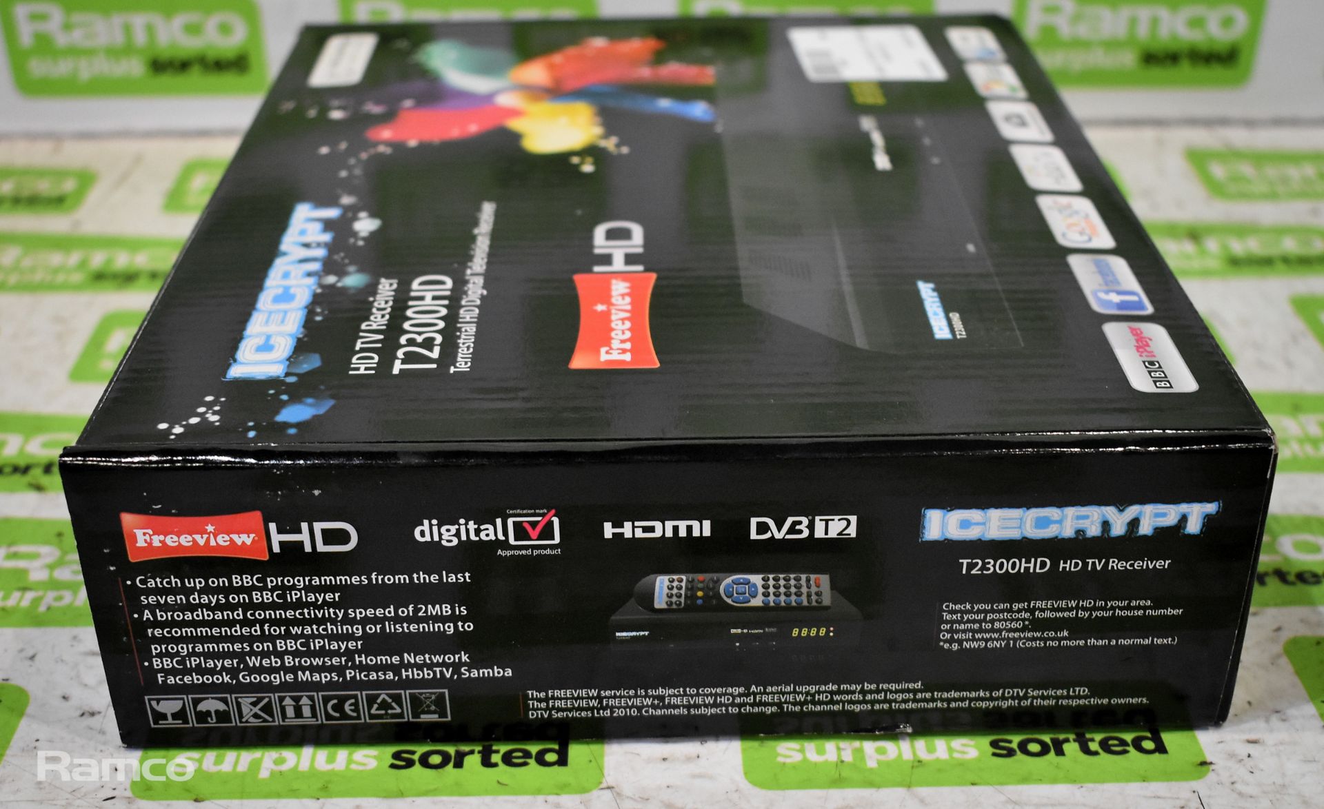 12x Icecrypt T2300HD HD digital receiver units - Image 7 of 9