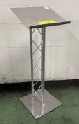 Opti Trilite 1ATRLCT truss lectern - W 600 x D 400 x H 1130mm