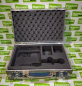 Foam padded flight case - L 470 x W 330 x H 160mm