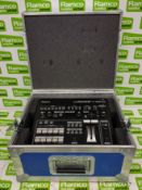 Roland V-40HD multi-format video switcher with flight case