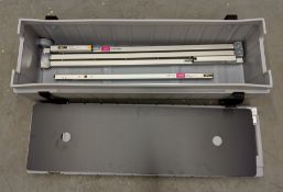 AV Stumpfl Monoblox 32 screen W 3250 x H 1830mm drape kit with transportation case - FRAME ONLY