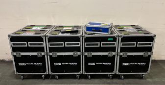 DMT Pixelmesh P12.5 LED video wall screens with flight cases - full details in description