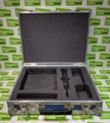 Foam padded flight case - L 510 x W 420 x H 150mm