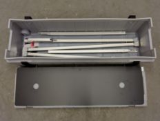 AV Stumpfl Monoblox 32 screen W 3250 x H 1830mm drape kit with transportation case - FRAME ONLY