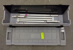 AV Stumpfl Monoblox 32 screen W 2440 x H 1830mm drape kit with transportation case - FRAME ONLY