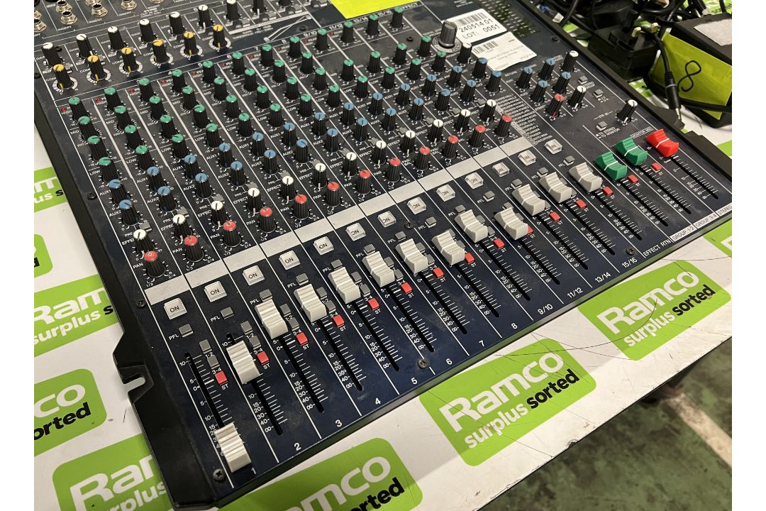 Yamaha MG166cx 16 channel mixing console - Image 4 of 7