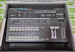 Roland V-800HD multi-format video switcher with flight case - FAULTY (MULTIVIEW ISSUE)