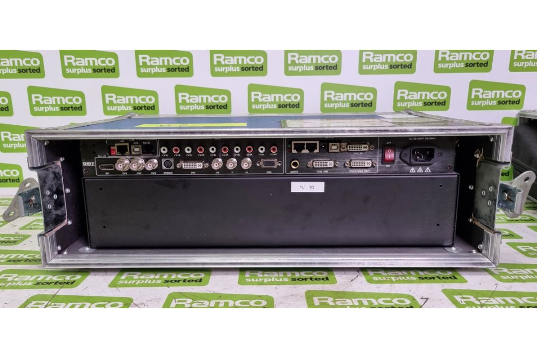 DMT LS-170 video processor with flight case - SPARES OR REPAIRS - Image 4 of 8