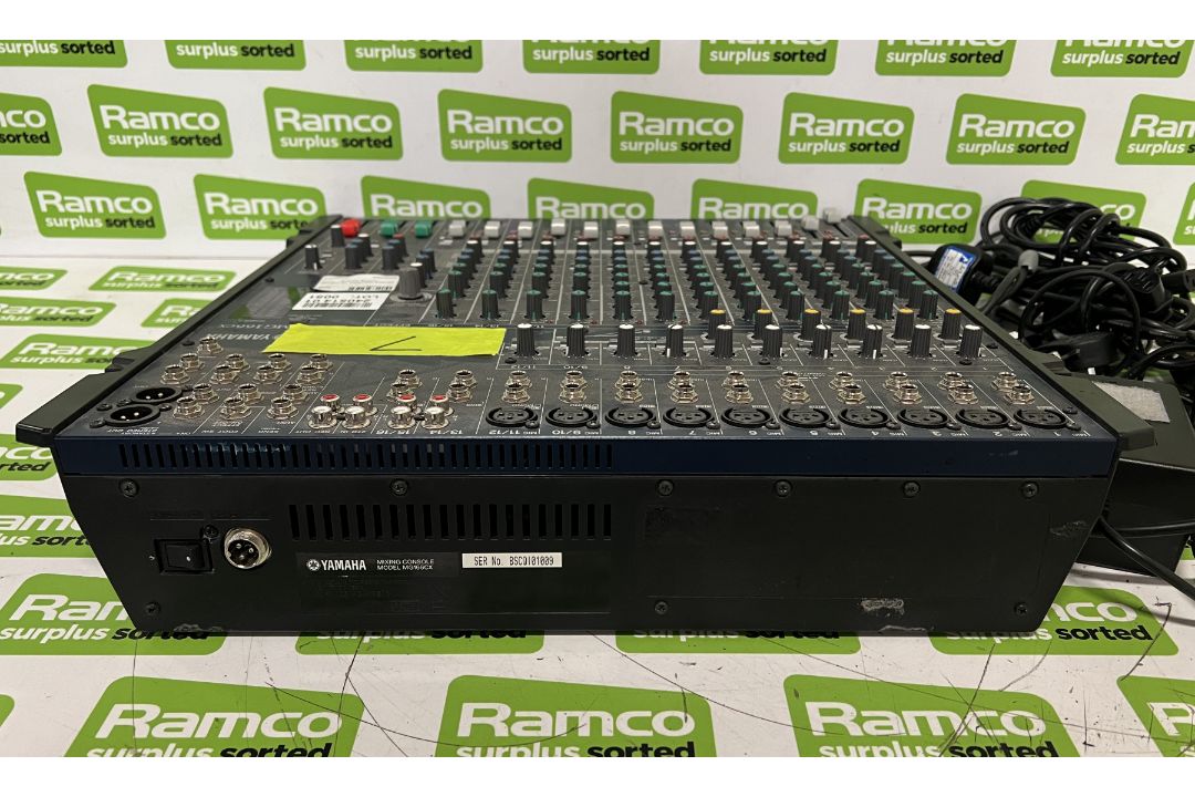 Yamaha MG166cx 16 channel mixing console - Image 7 of 7