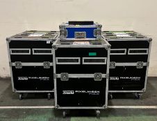 DMT Pixelmesh P12.5 LED video wall screens with flight cases - full details in description