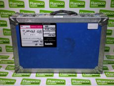 Foam padded flight case - L 550 x W 380 x H 140mm