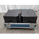 2x Nexo LS400 subwoofers with flight case - Image 5 of 7