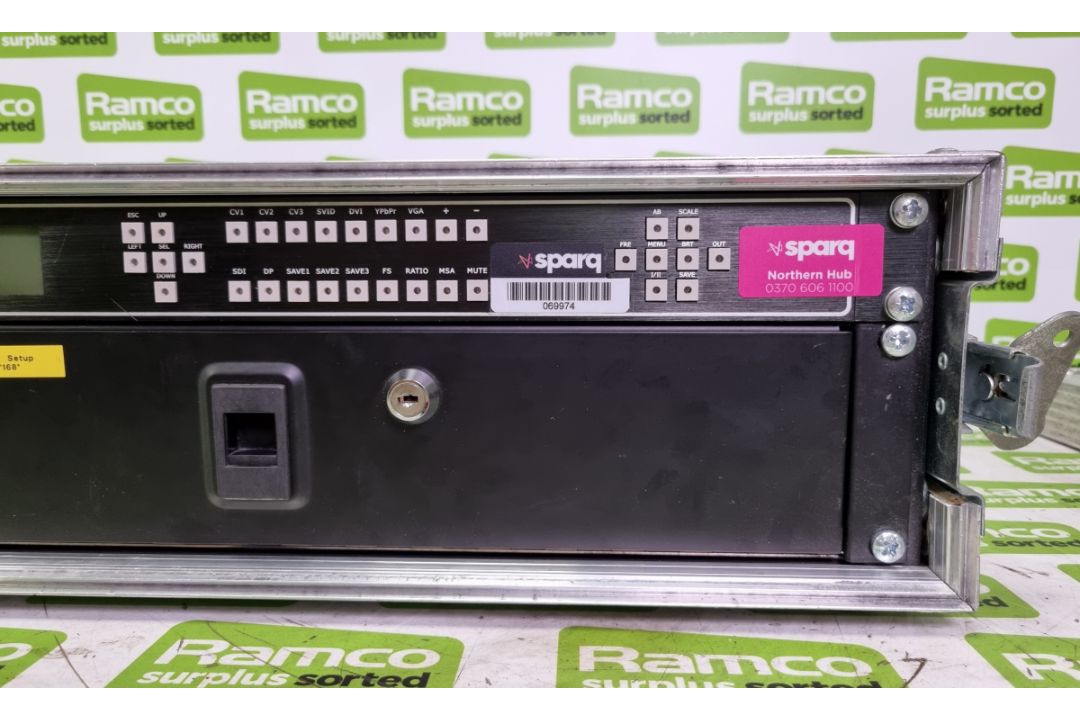 DMT LS-170 video processor with flight case - SPARES OR REPAIRS - Image 2 of 8
