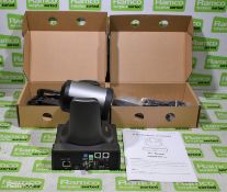 16 x Edis V60CL PTZ conference camera, tested and working, STOCK IMAGE
