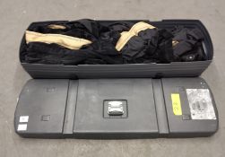 Draper ultimate folding screen W3050 x H 2180mm dress/drape kit with transportation case