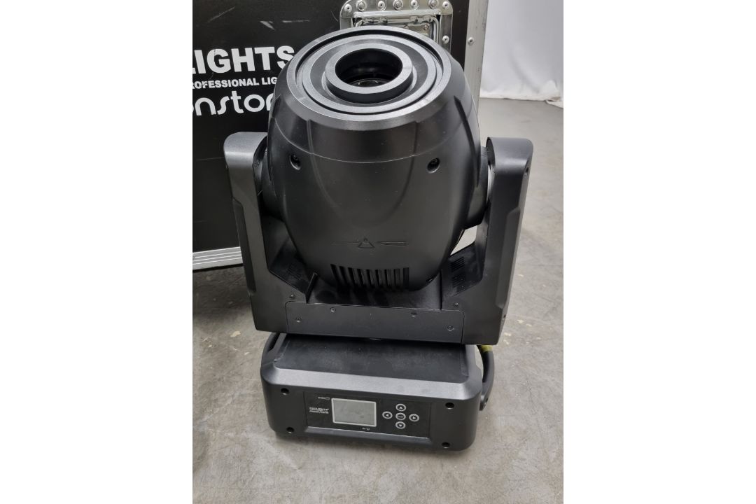 2x Prolights Moonstone LED spot moving head lights with flight case - Image 3 of 13