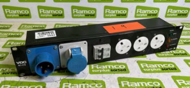 VDC rack mount power distro