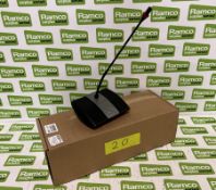 Sennheiser ADN D1 digital delegate conference unit with 15 inch gooseneck microphone