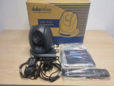 DataVideo PTC-140 HD PTZ IP streaming camera, tested and working, STOCK IMAGE