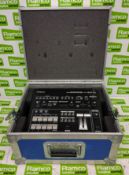 Roland V-40HD multi-format video switcher with flight case
