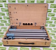 Karba Projektionstisch wooden boxed collapsible projector stand with handle