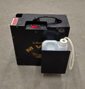 Le Maitre MVS DMX 512 hazer machine with flight case - FAULTY PUMP