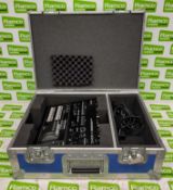 Roland V-40HD multi-format video switcher with flight case