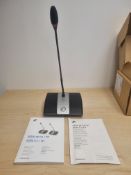 4 x ADN D1 sennheiser delegate microphones, STOCK IMAGE, tested and working.