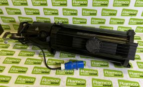 ETC Source 4 junior zoom fresnel light - LENS HOUSING DAMAGED